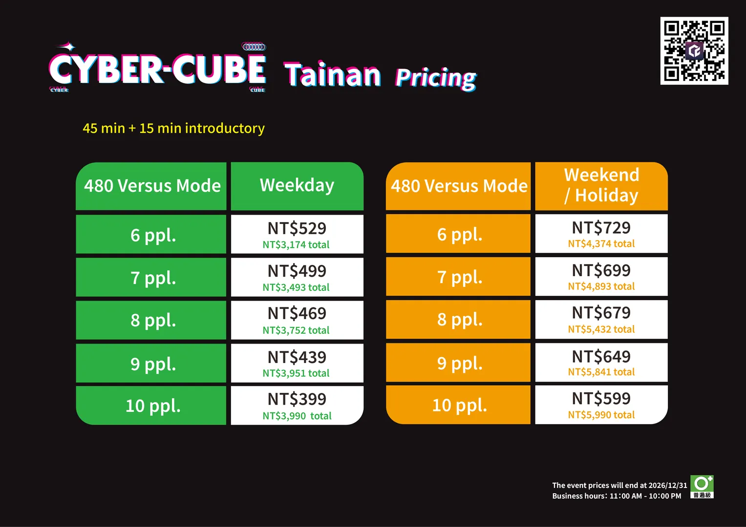 Price List
