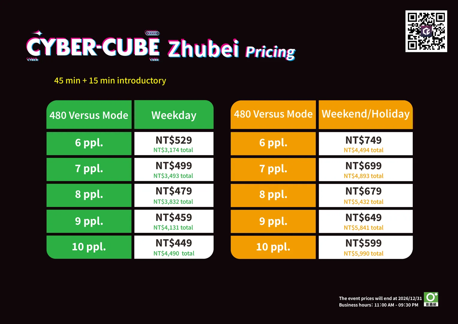 Price List