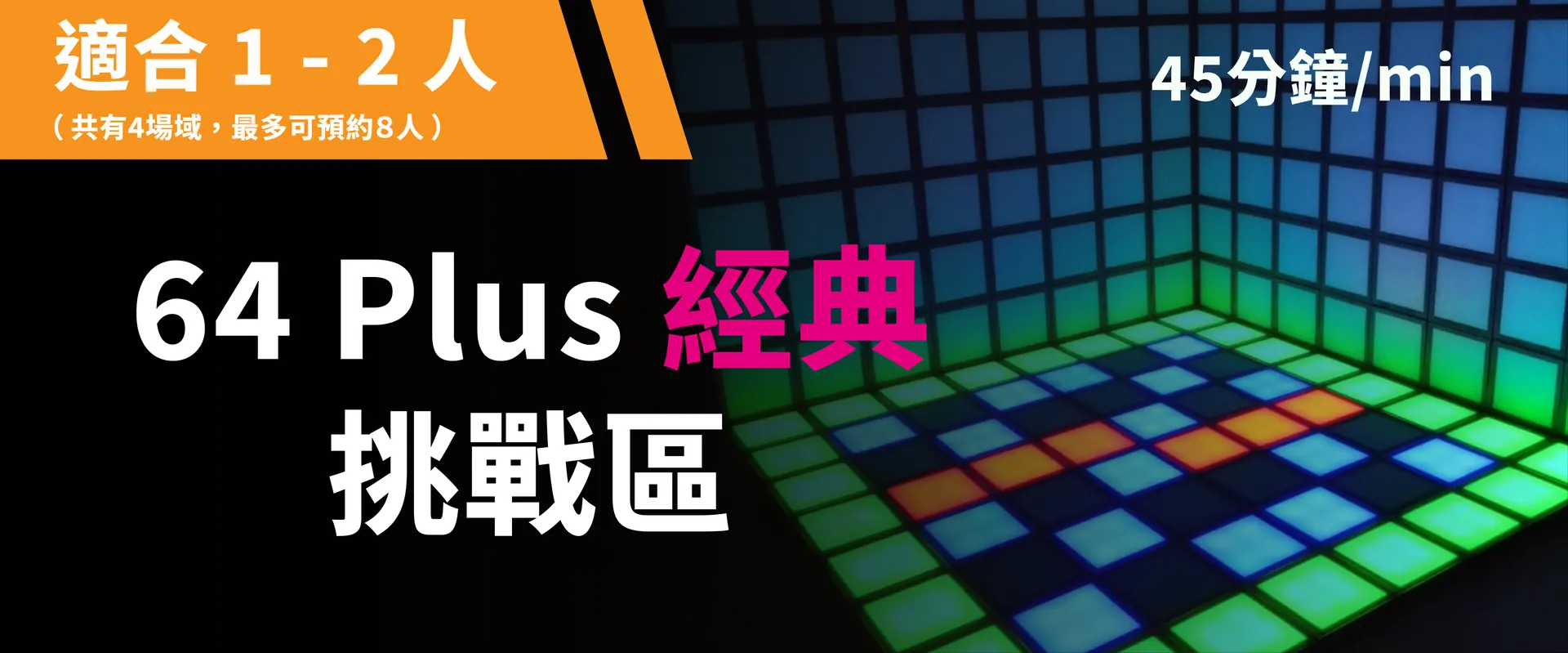 64 Plus 經典挑戰 預約圖片