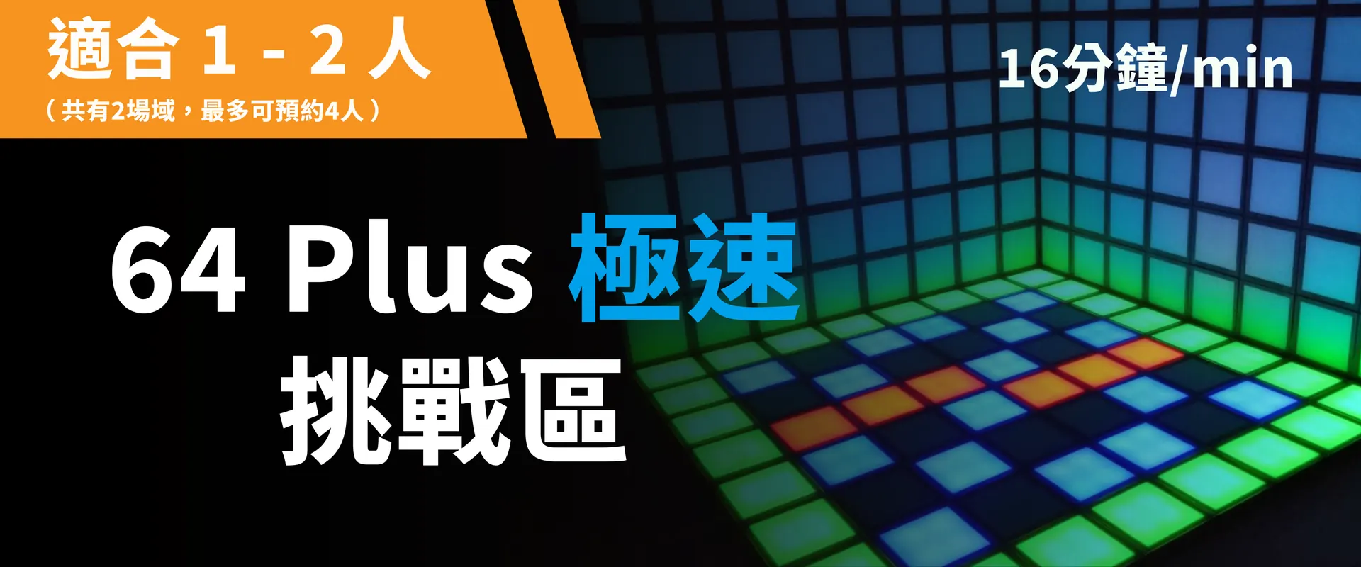 64 Plus 極速挑戰